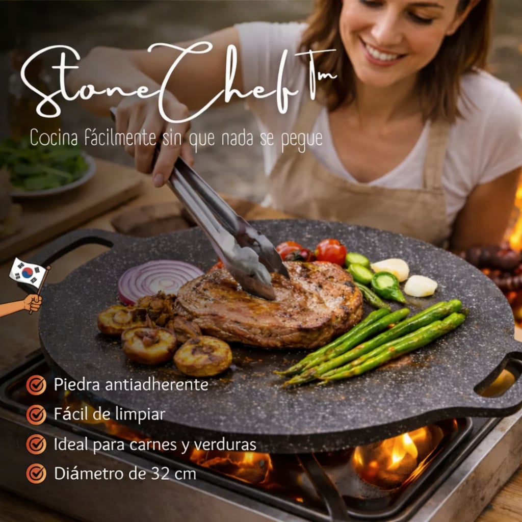 StoneChef™ - Cocina fácilmente sin que nada se pegue