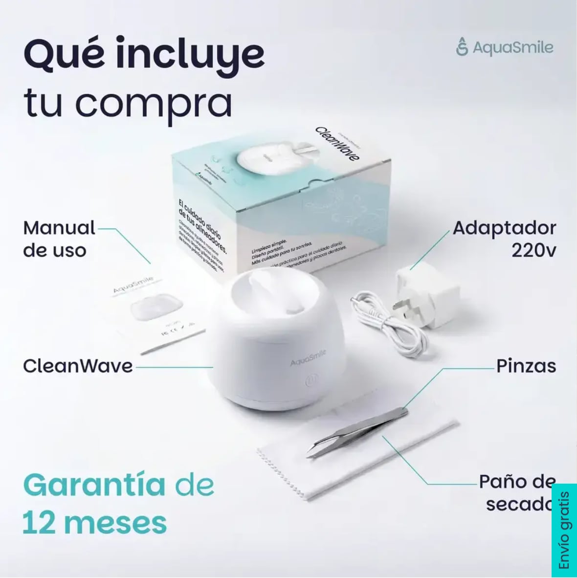 CLEANWAVE — Limpieza Ultrasónica Profesional en Casa + ENVIO GRATIS 🇬🇹