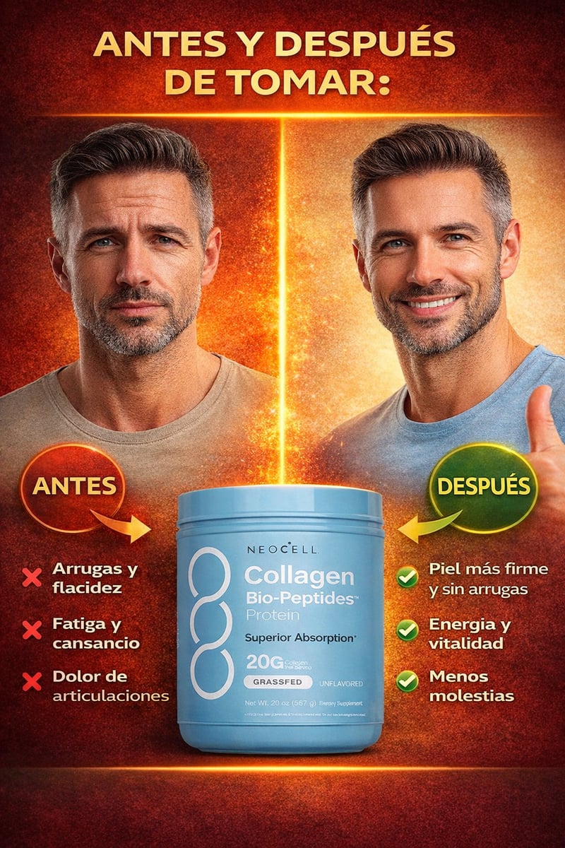 🧬 NeoCell Collagen Bio Peptides - Enfoque antiedad y Belleza ✨ + ENVIO GRATIS 🎁