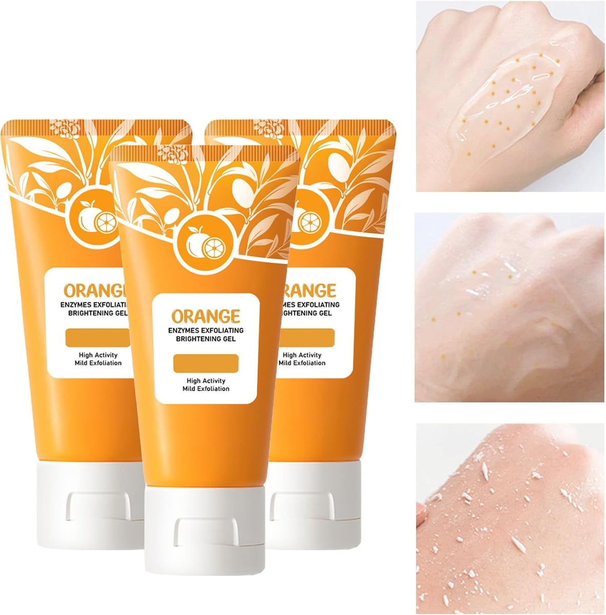 Gel exfoliante Blanqueador de naranja
