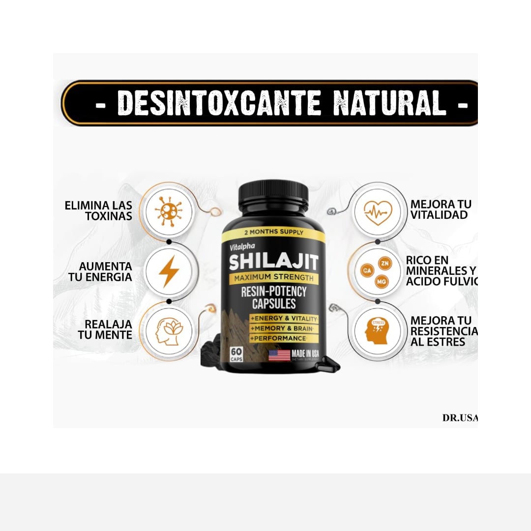 Shilajit del Himalaya ®| ORIGINAL - POTENCIADOR SEXUAL + ENVIO GRATIS 🎁