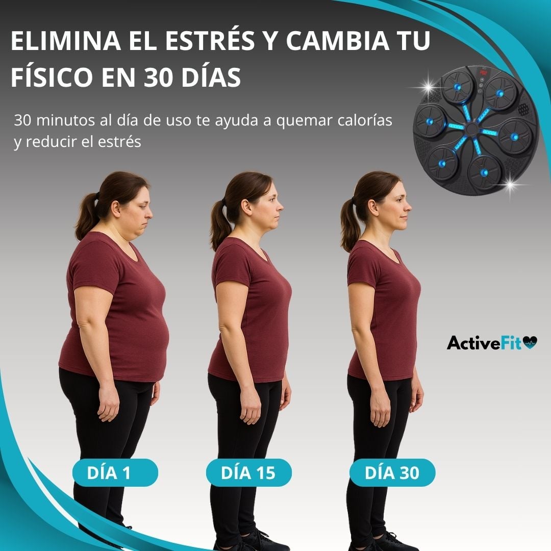 Máquina de Boxeo Anti-Estrés Activefit® + Guantes (GRATIS)