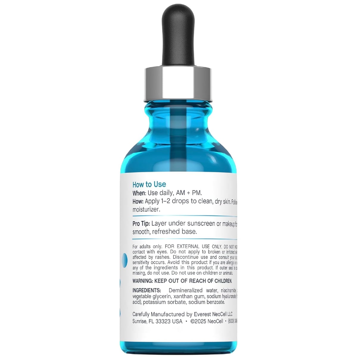 NEOCELL®️ SERUM NIACINAMIDA + ACIDO HIALURONICO + Envío gratis ✨