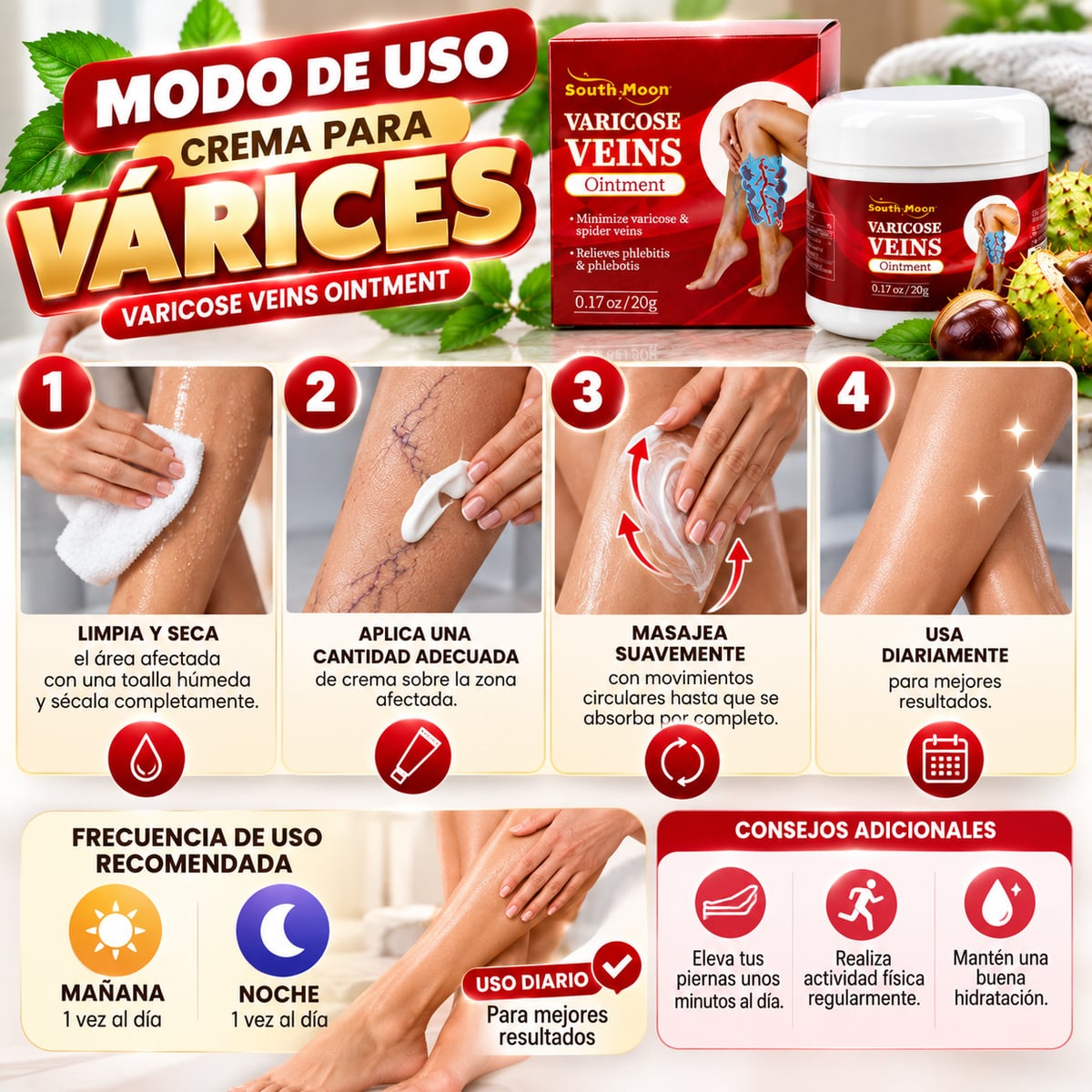 Crema Antivarices Premium