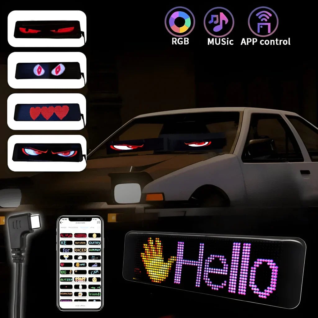Luz de ojos de diablo programable para coche y camión + ENVÍO GRATIS Y REGALO 🎁