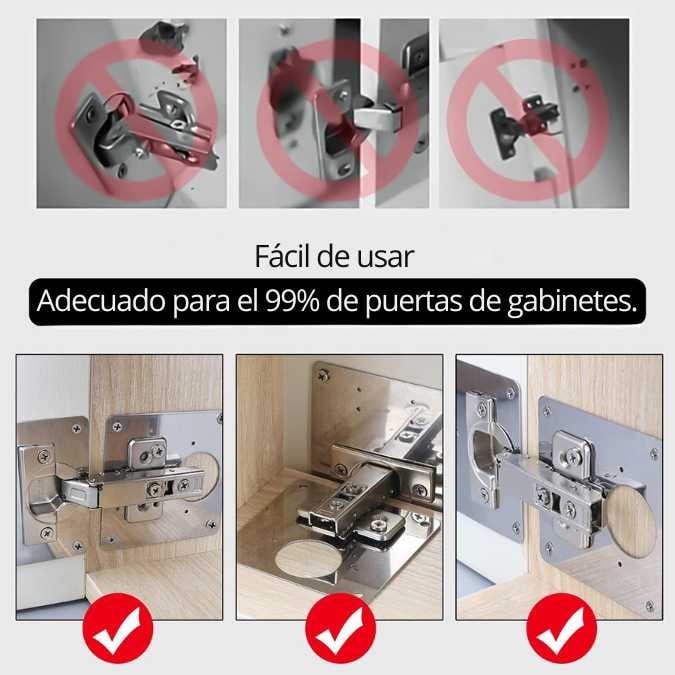 ULTIMAS UNIDADES - ReparaFácil® - Reparación de Bisagras - PAGA 2 Y LLEVA 4 - ENVÍO GRATIS🎁