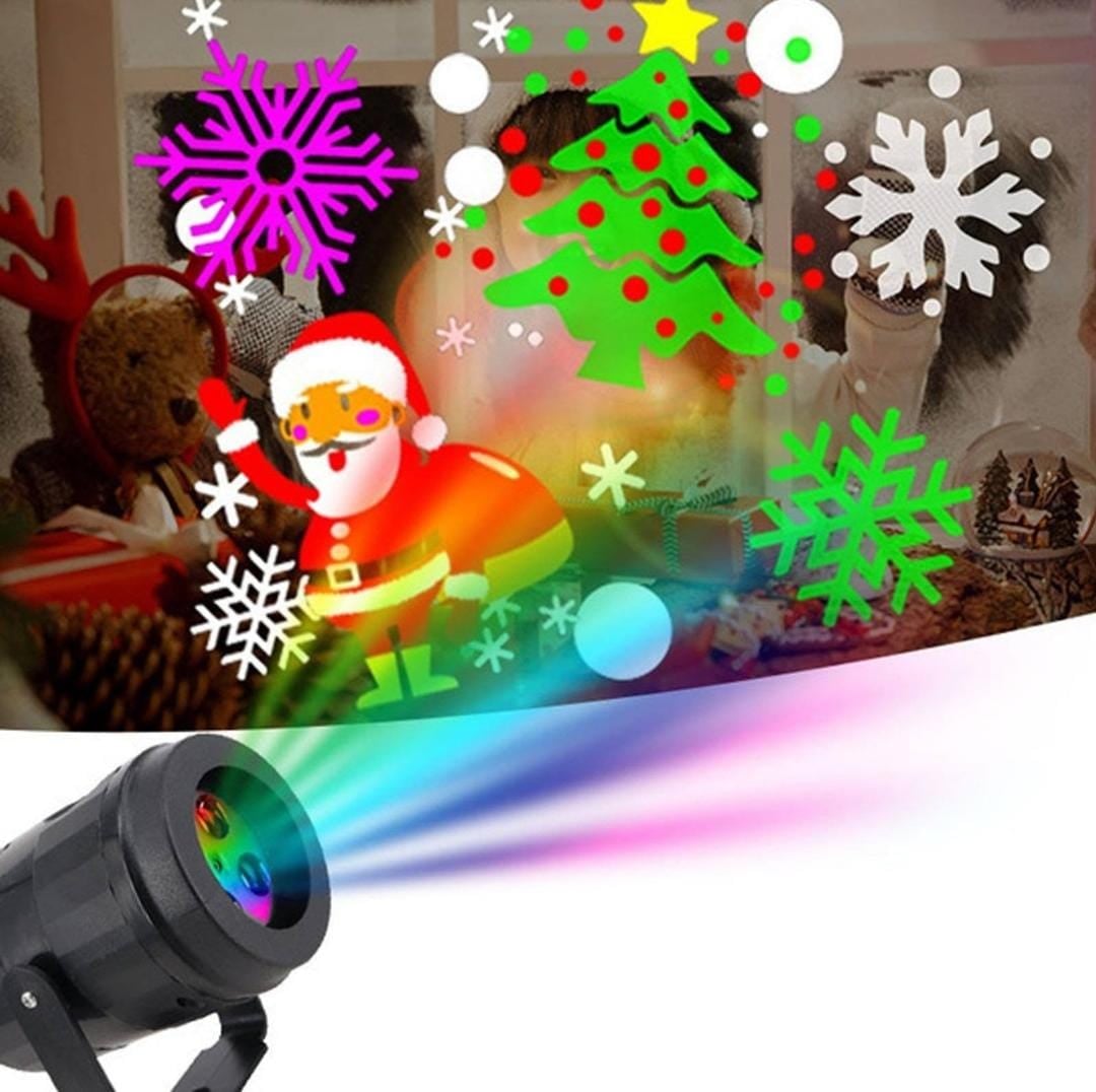PROYECTOR DE FIGURAS NAVIDEÑAS (🎄🎁🧧🎀🎄) + ENVIO GRATIS