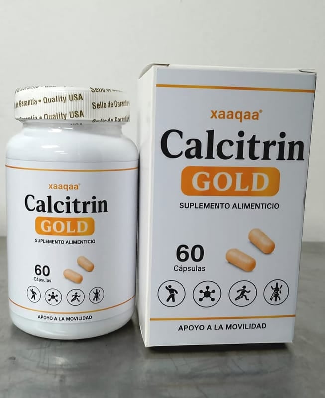 CALCITRIN GOLD™  Fortalece tus huesos -  Mejora tu movilidad