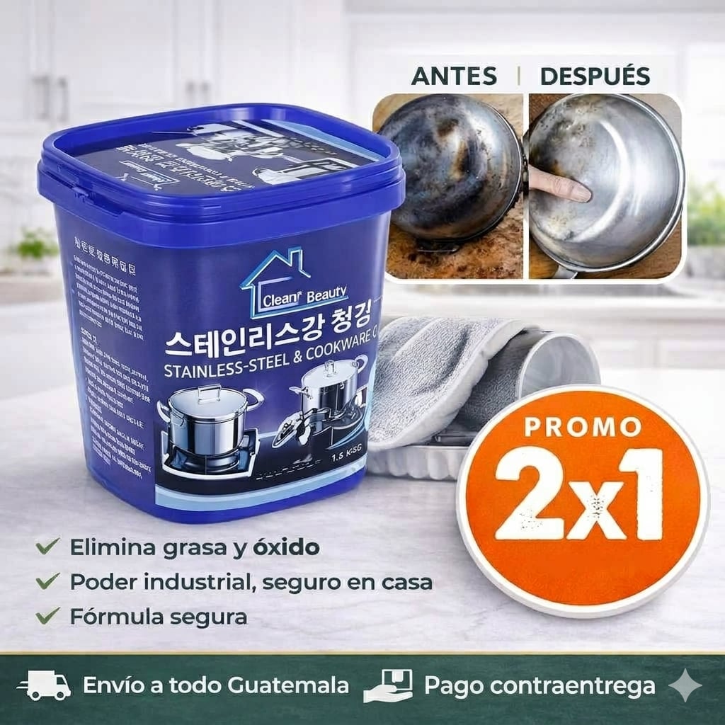 ULTIMAS UNIDADES| LIMPIADOR ELIMINADOR DE OXIDO Y GRASA MULTIUSOS 2X1 + ENVÍO GRATIS 🎁