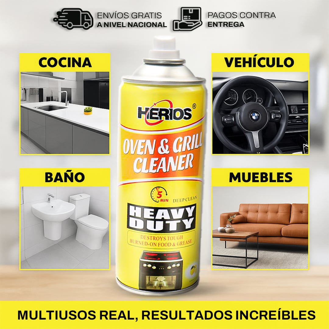 Spray Desengrasante Herios - OFERTAS 3x1 Y 2x1