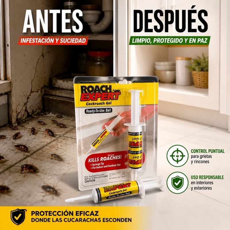 Eliminador De Cucarachas - Adiós a La Plaga