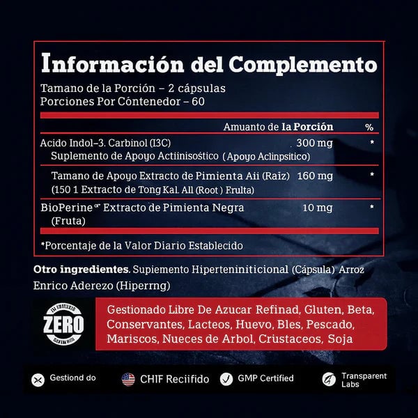 Turkesterone Tongkat ali 🇺🇸- RECUPERA TU POTENCIA EN EL GYM Y EN LA CAMA