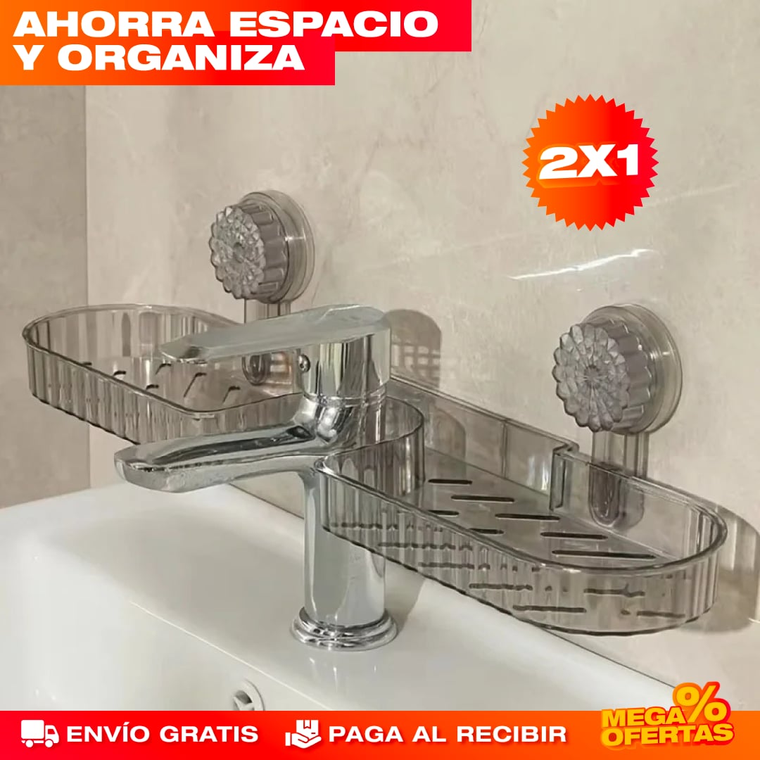 PROMO 2X1 ORGANIZADOR DE LAVAMANOS DE LUJO