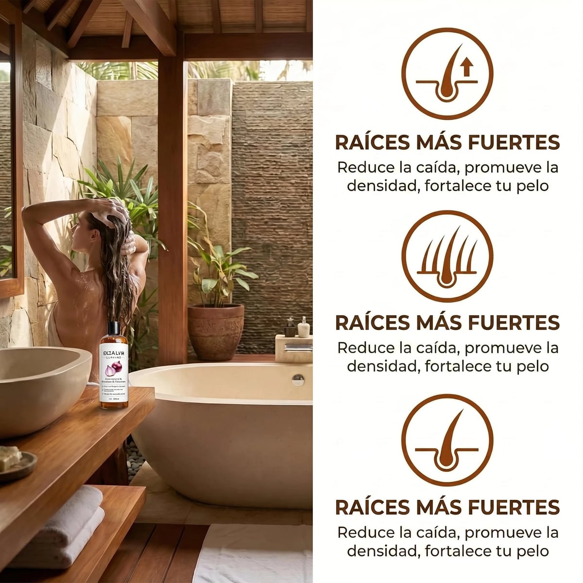 Excalvo™ Shampoo Original - 💪 Menos caída y más volumen — adiós cabellos en la almohada + ENVIO GRATIS