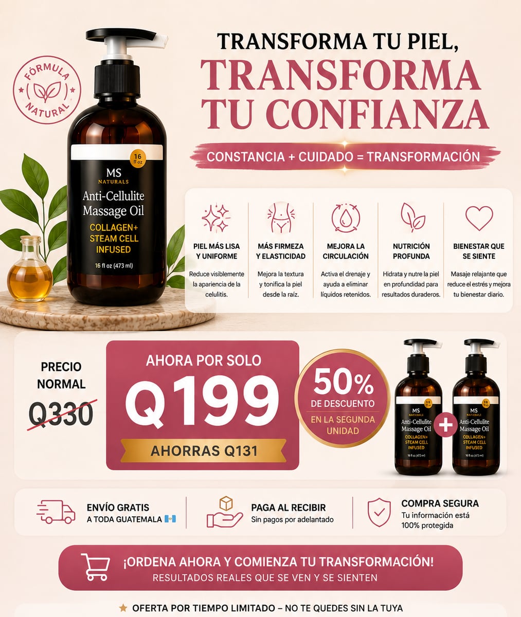 ACEITE PARA MASAJES ANTICELULITIS