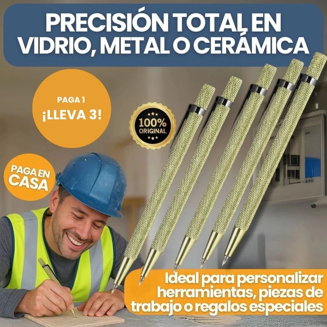 PowerLine® Bolígrafo Cortador Tungsteno 🔥 Oferta 2x 1 🔥
