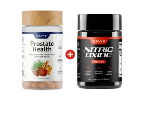 PROSTATE+NITRIC COMBO - ELIMINATES PROSTATITIS, PREVENTS CANCER, AND INCREASES YOUR SEXUAL POTENCY