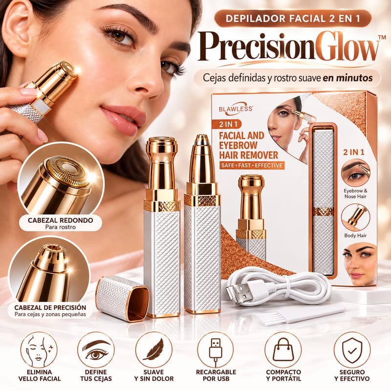 Precision Glow Depilador 2 en 1
