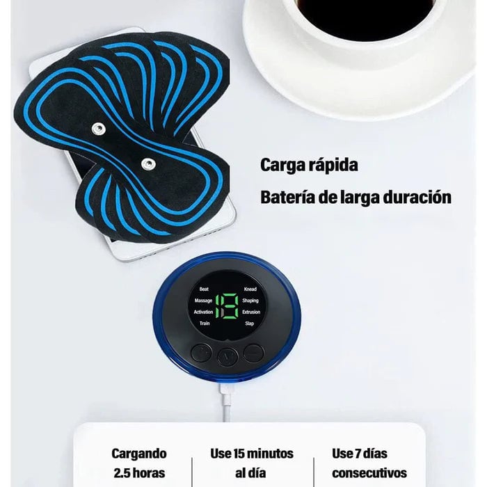 MINI MASAJEADOR MUSCULAR ELÉCTRICO