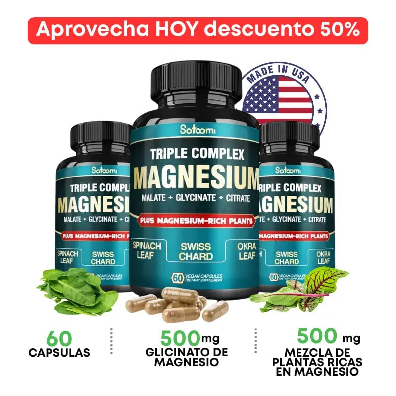 Citrato de Magnesio Americano Triple Complex