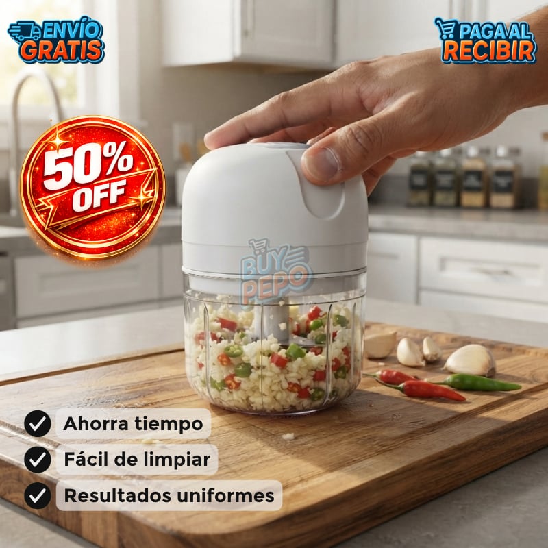 ULTIMAS UNIDADES - ChopMaster™ ⚡ - Picador eléctrico portátil + ENVÍO GRATIS
