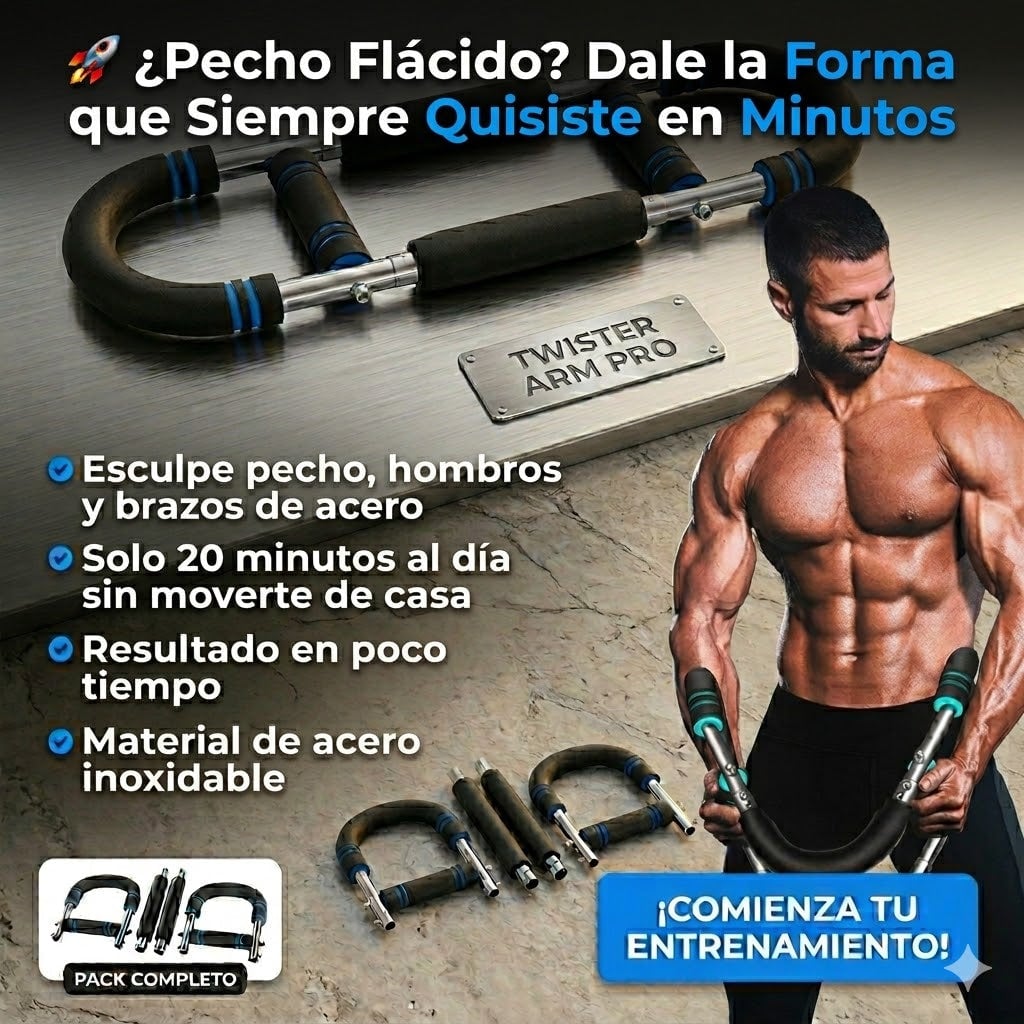 IronGrip Pro - Ejercitador tren superior + Envío Gratis