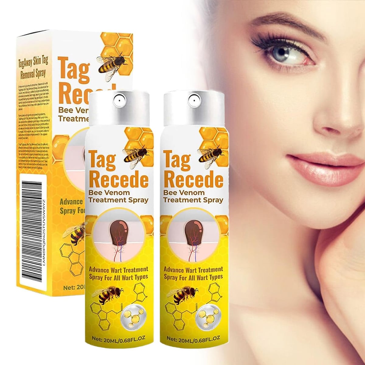 TAG RECEDE- REMOVEDOR DE IMPERFECCIONES 2x1
