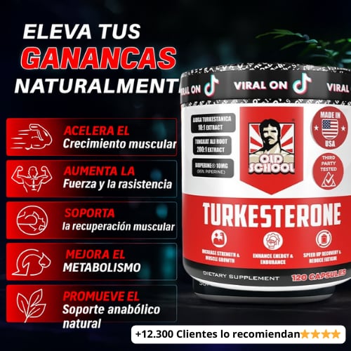 Turkesterone Tongkat Ali IMPORTADO Original – Rendimiento Real🧔♂️💪
