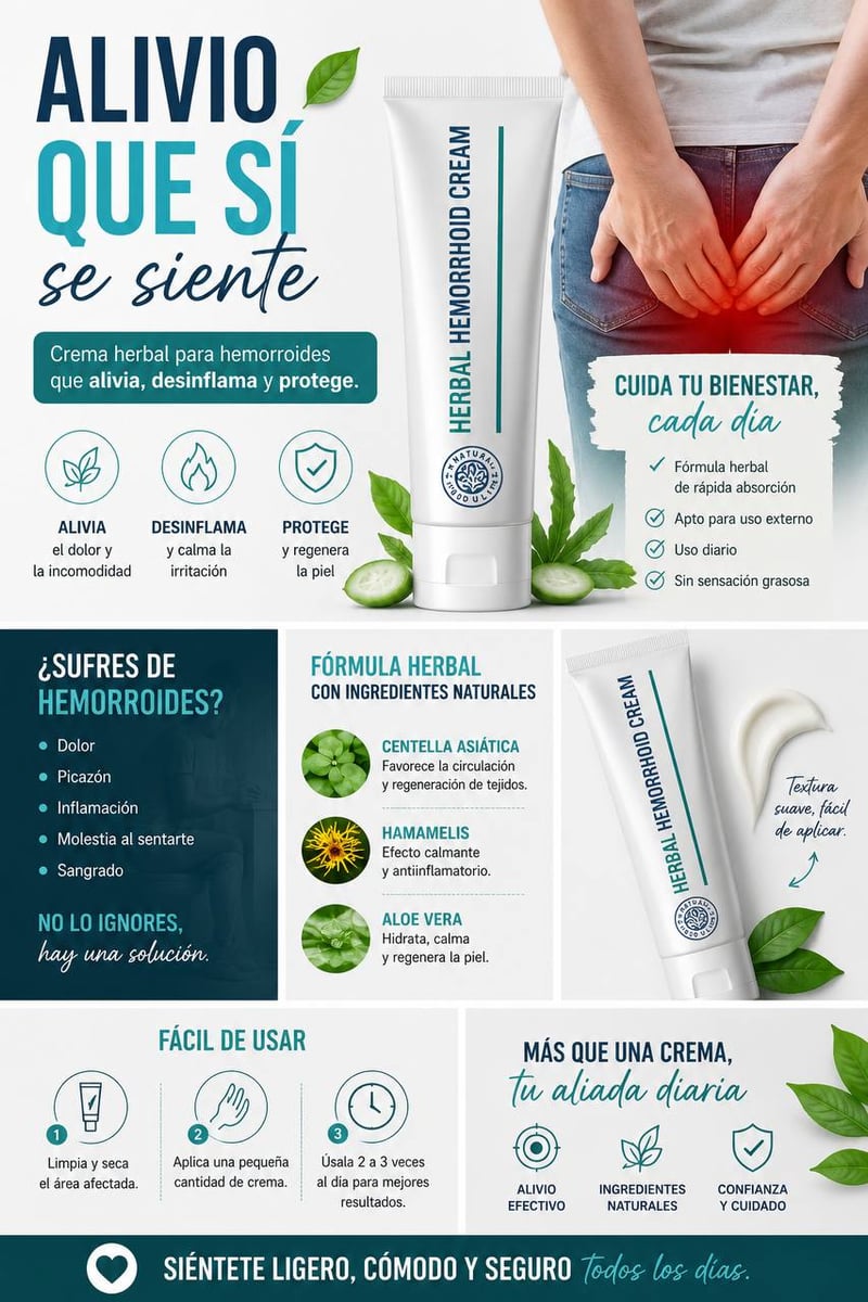 Crema para las Hemorroides. RECUPERÁ LA COMODIDAD EN TU DÍA A DÍA ENVIO GRATIS A TODO GUATEMALA