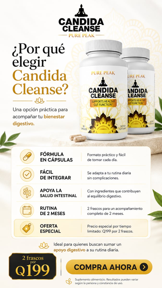 Candida Cleanse PROMO 2x1 - Equilibrio intestinal desde adentro