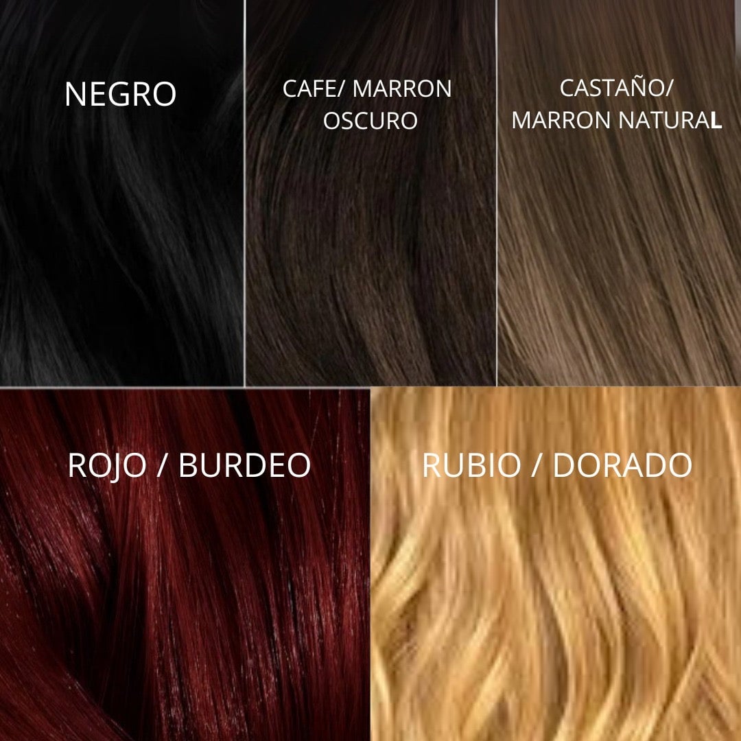 Rejuvenece tu cabello al instante Shampoo cubridor de cana.