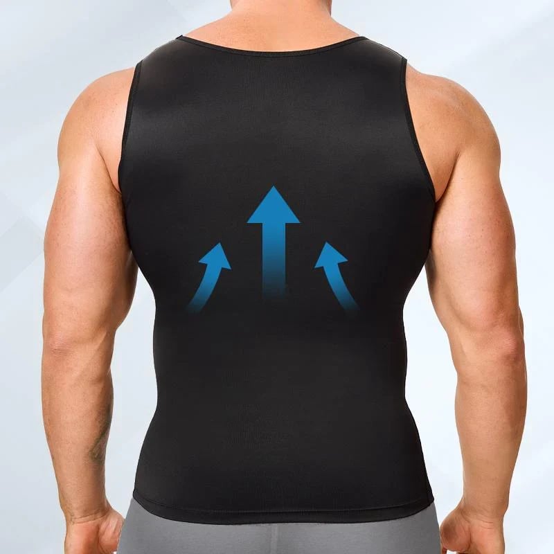 Man Fit™ Camiseta de Compresion - Luce en Fuerte, Delgado y Sexy todos los dias