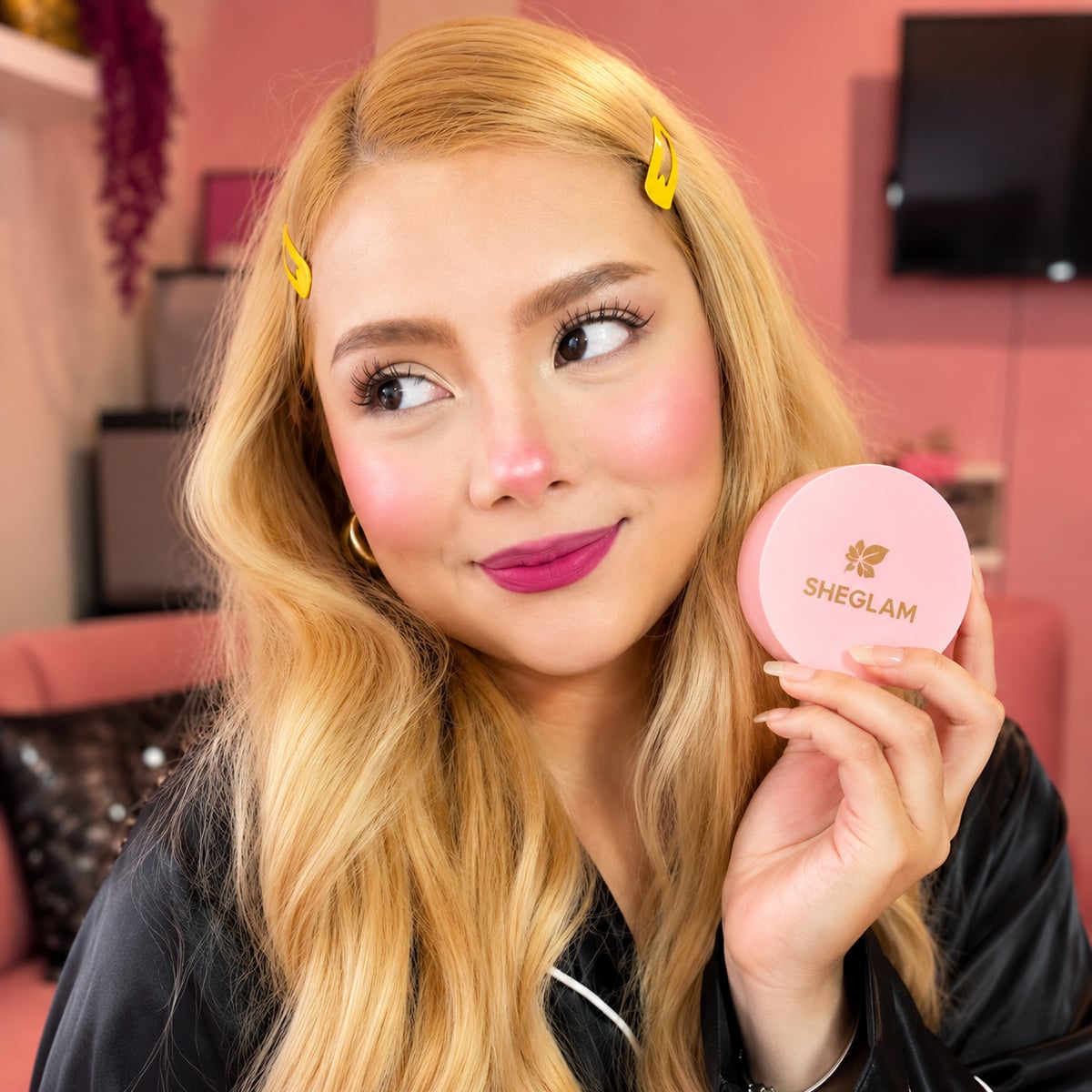 Piel impecable en segundos ⭐ Base Compacta SHEGLAM - Envío Gratis 🚚