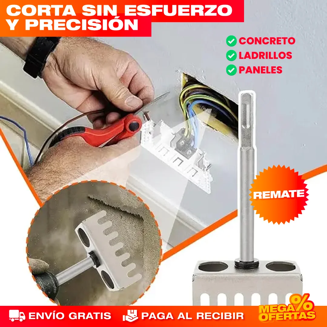 2x1 / BROCA HARD HOLE PARA CORTES CUADRADOS