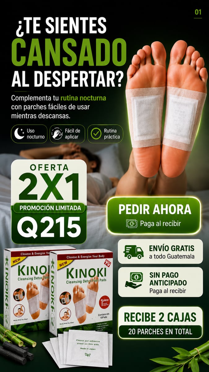 parche detox 2x1