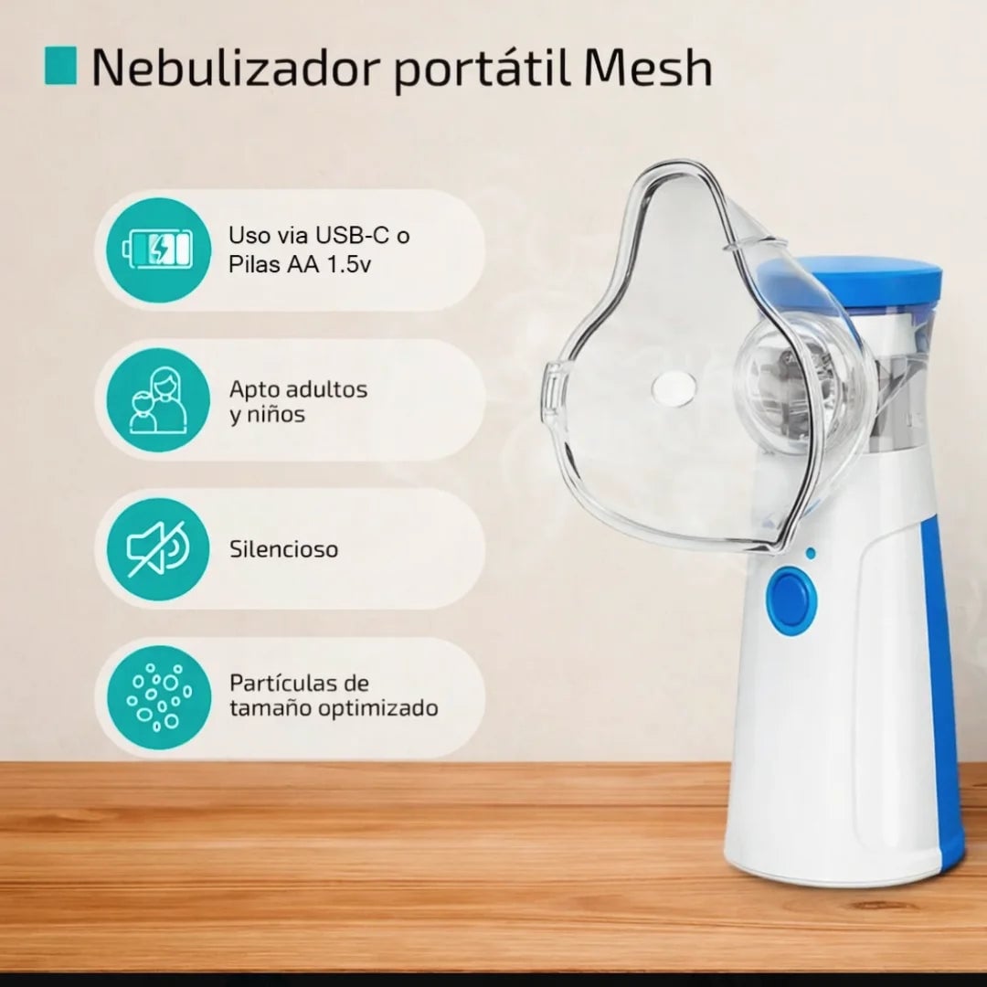 RespiraFácil - Nebulizador Portátil para Hogar