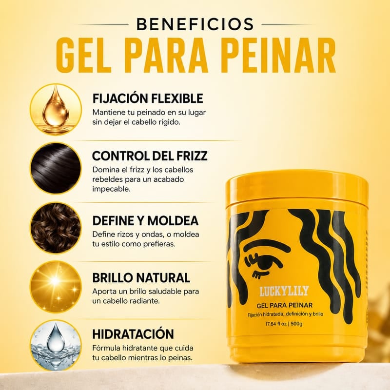 LUCKYLILY GEL FIJADOR - PRODUCTO IMPORTADO