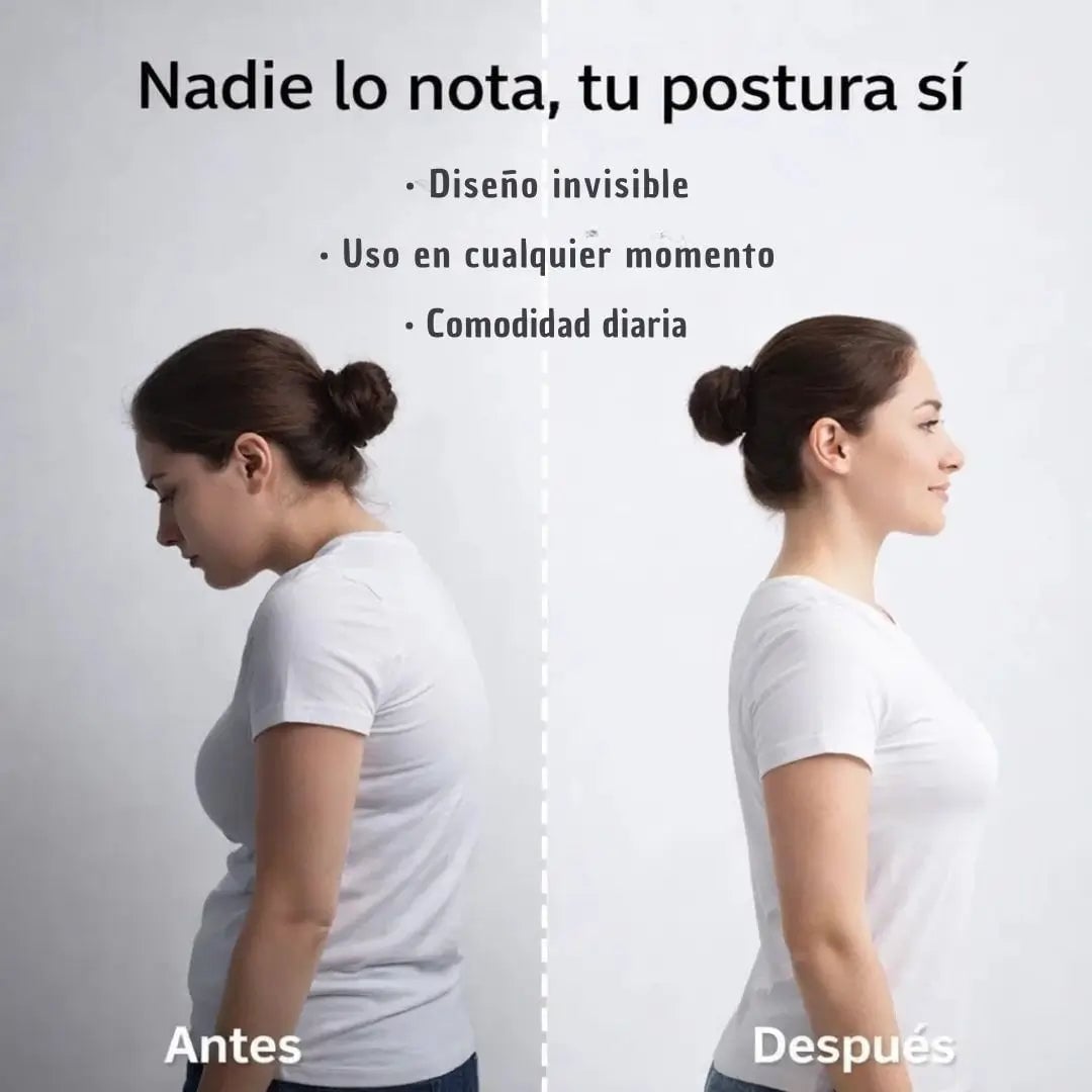 Corrector de Postura Ajustable e Invisible