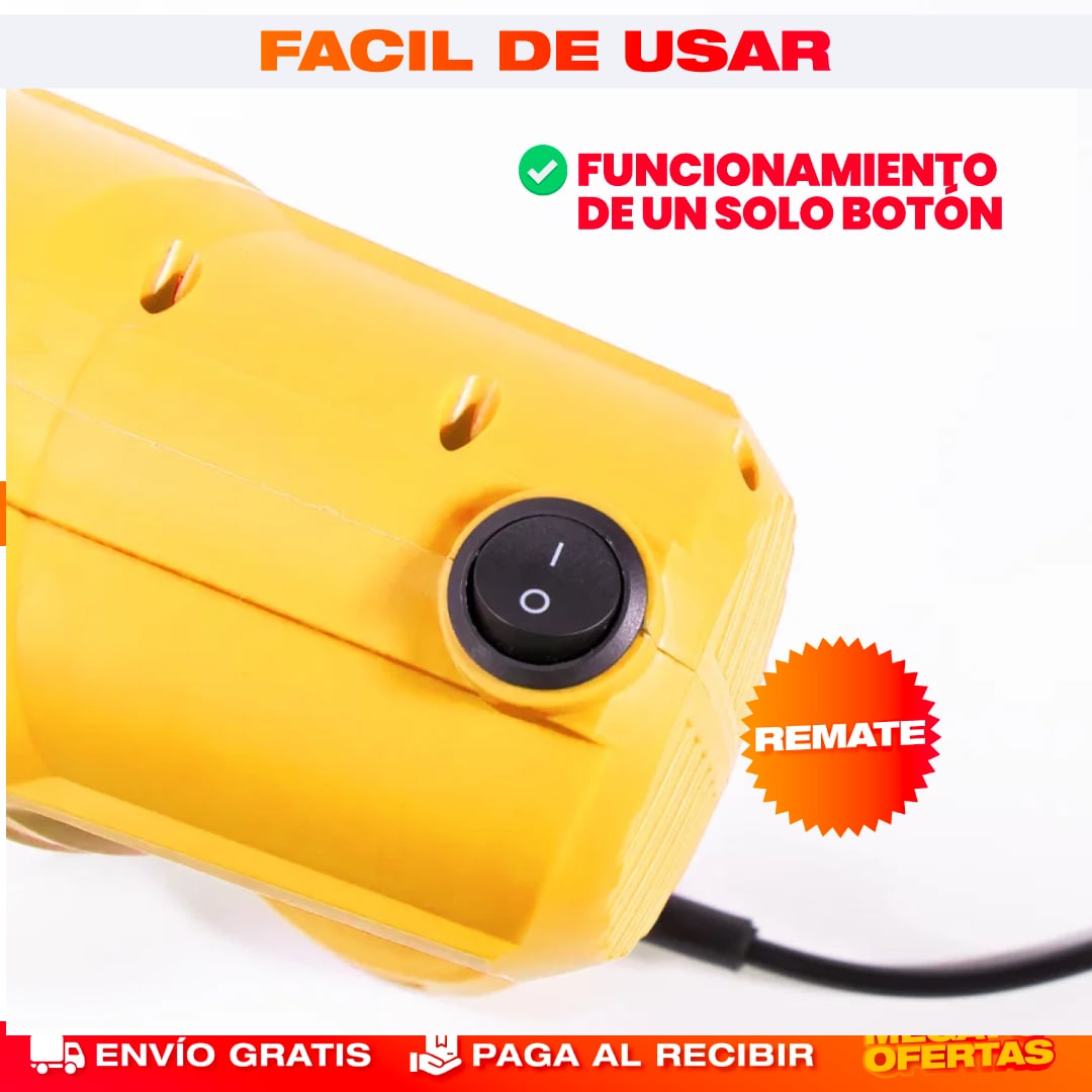 Compresor de Pintura Eléctrico Multifuncional – Pinta Parejo Como Profesional Sin Brocha