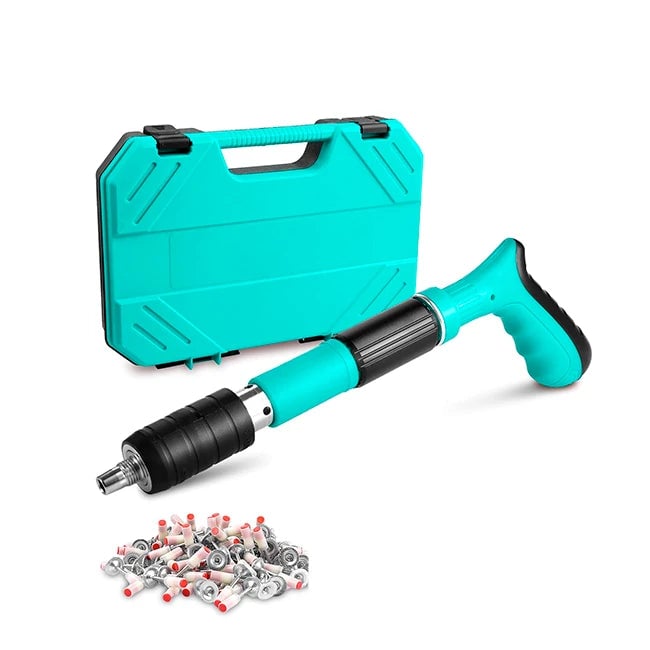 ULTIMAS UNIDADES - KIT PISTOLA DE CLAVOS FULMINANTE + ENVÍO GRATIS