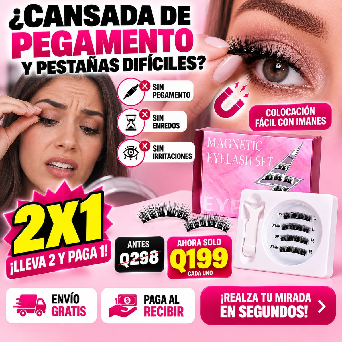 ✨ ¡REALZA TU MIRADA EN SEGUNDOS! 👁️💗/ ENVIO GRATIS