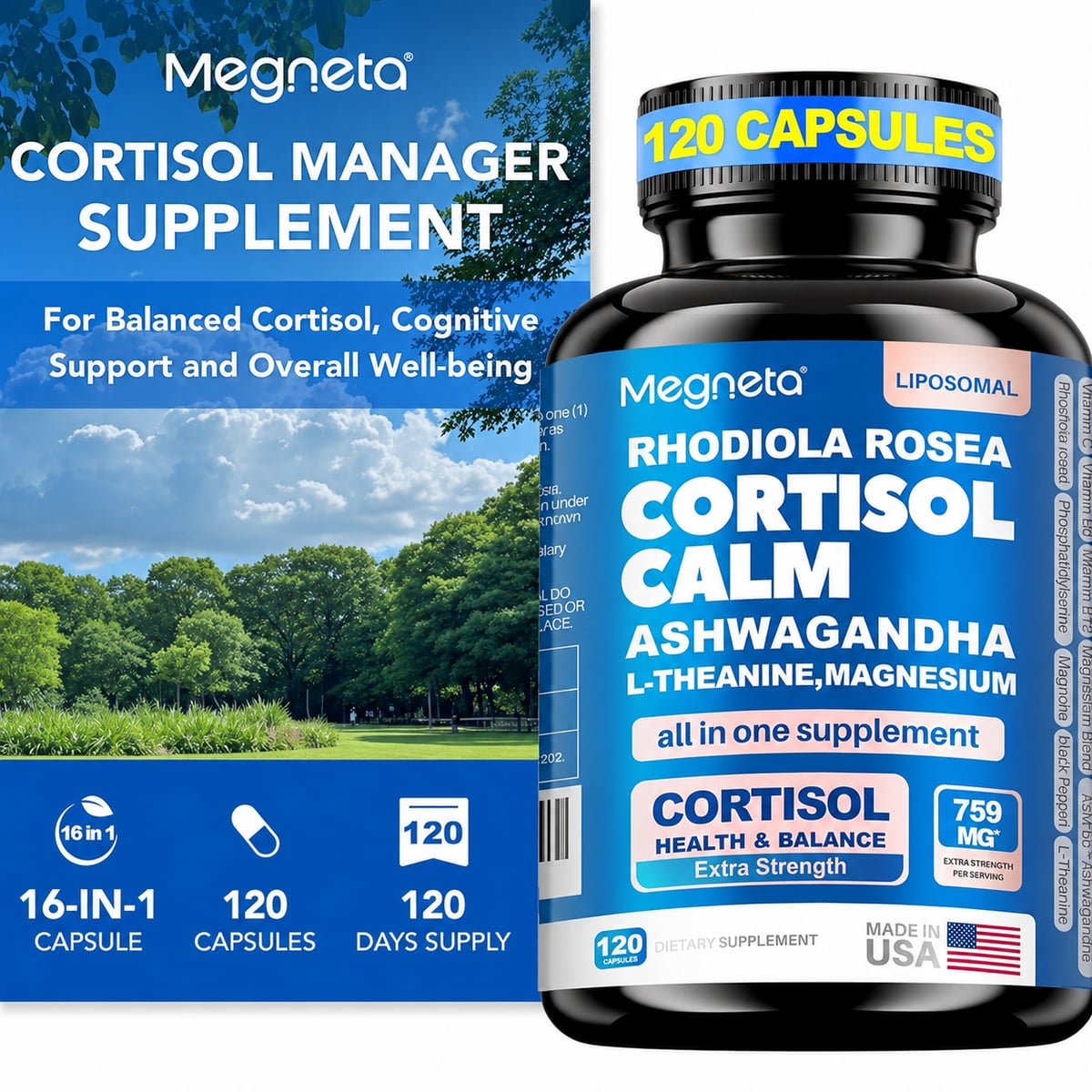 Cortisol Calm® Recupera tu calma y afronta el estrés con mayor equilibrio