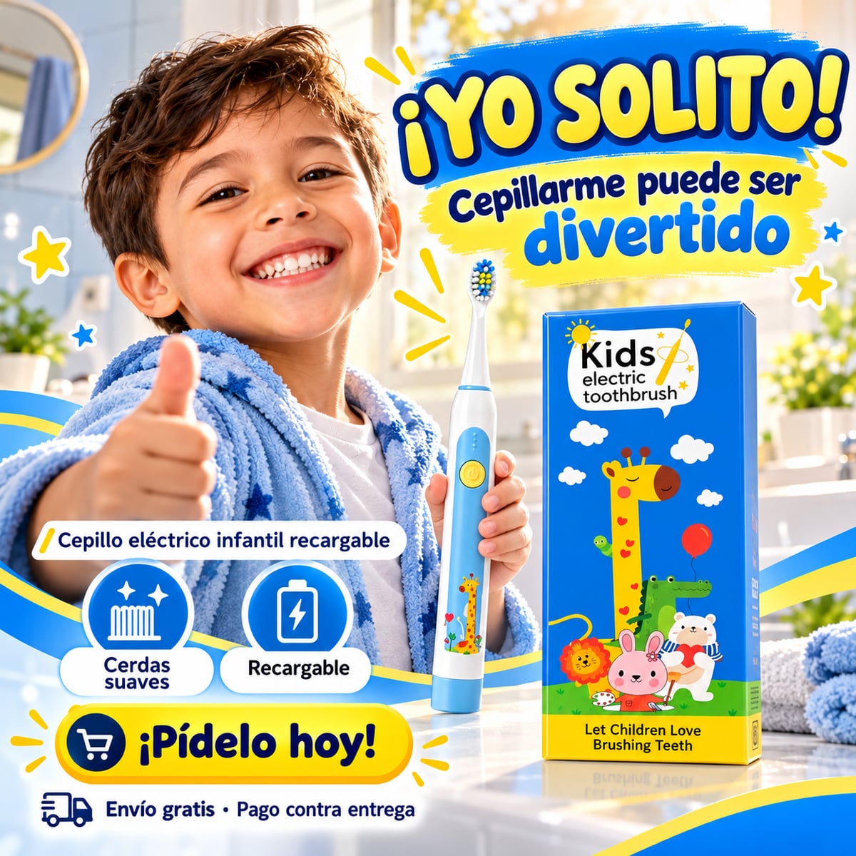  Cepillo Electrico para Niños