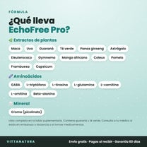 Echo Free - Calma auditiva progresiva Fórmula líquida natural