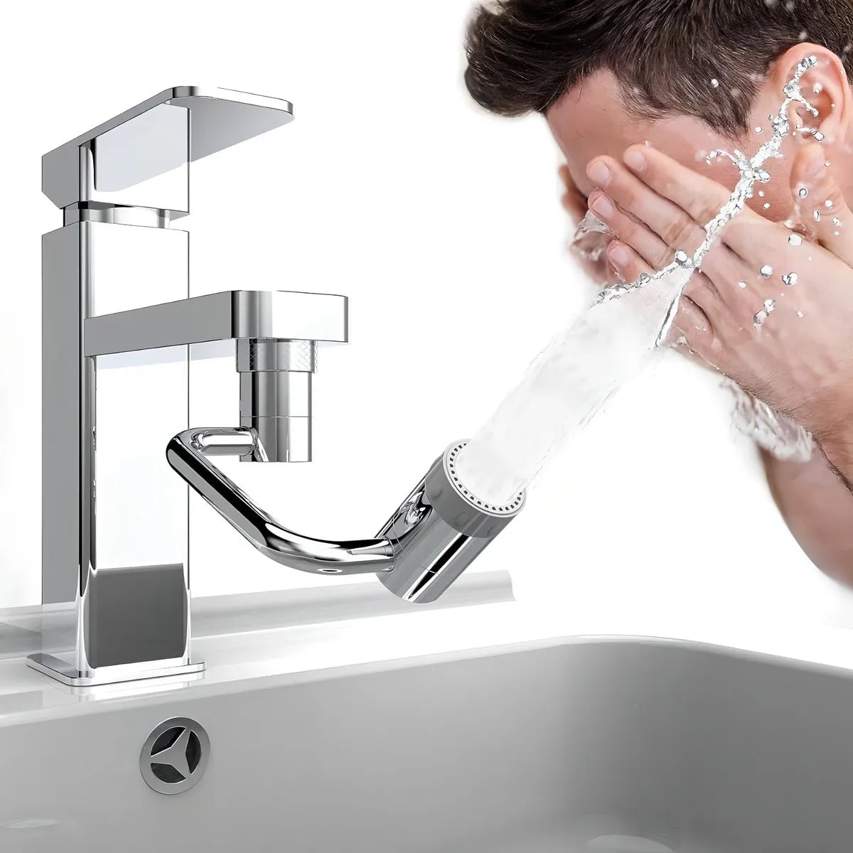 SpinFlow 360 Adaptador Giratorio Lavamanos