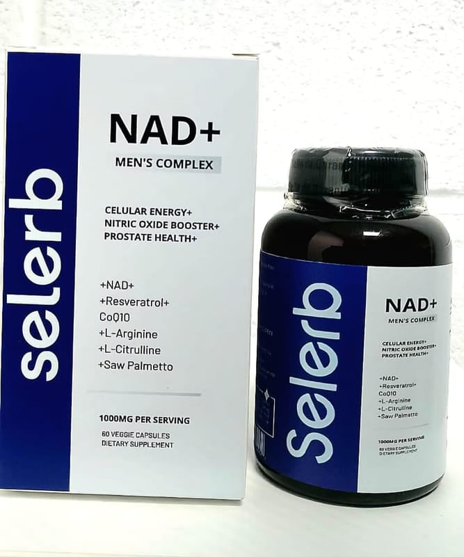 SELERB NAD+ MEN´S Original® |COMPLEX FÓRMULA AVANZADA 1000Mg