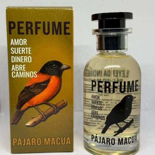 🦜Perfume Pájaro Macua Original – Esencia de Atracción , Poder y Prosperidad + ENVIO GRATIS 🔥