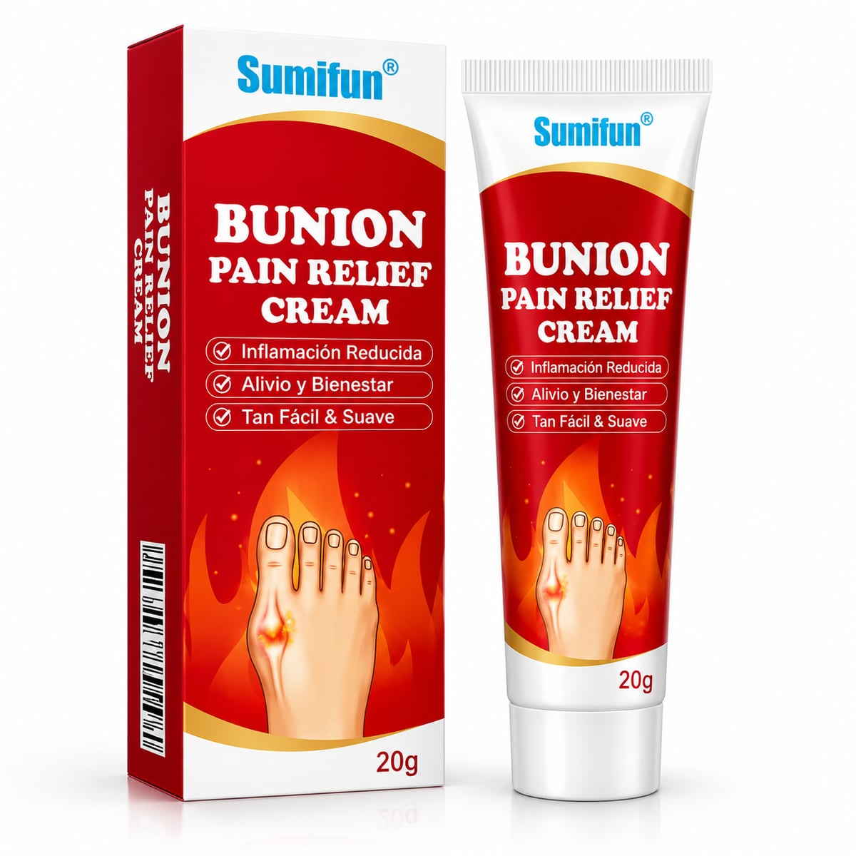 Bunion Relief™ | Crema para Aliviar el Dolor de Juanetes e Inflamación-ENVIO GRATIS 🎁