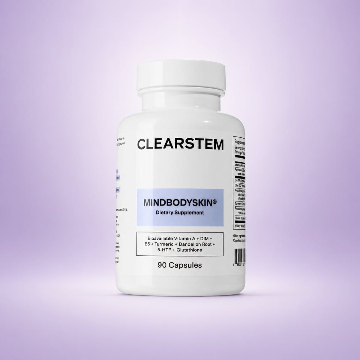 MINDBODYSKIN Clearstem - Acaba con el Acné Hormonal en 7 Días.