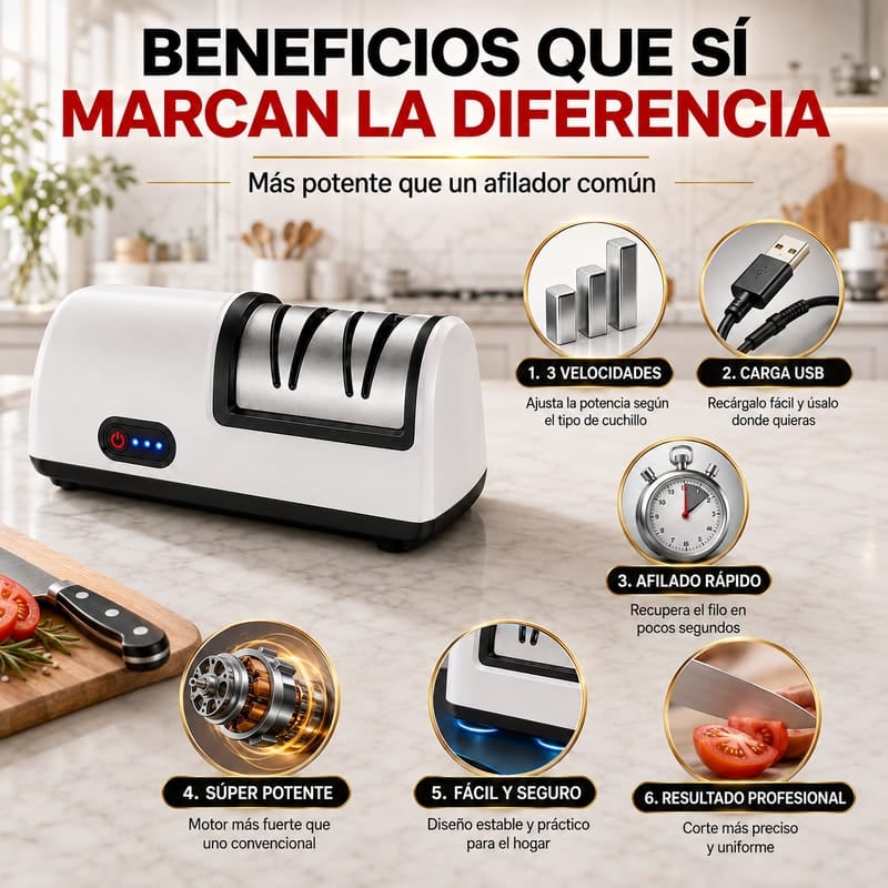AFILADOR ELÉCTRICO / PAGO CONTRA ENTREGA